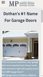 Mobile Screenshot of mpgaragedoors.com